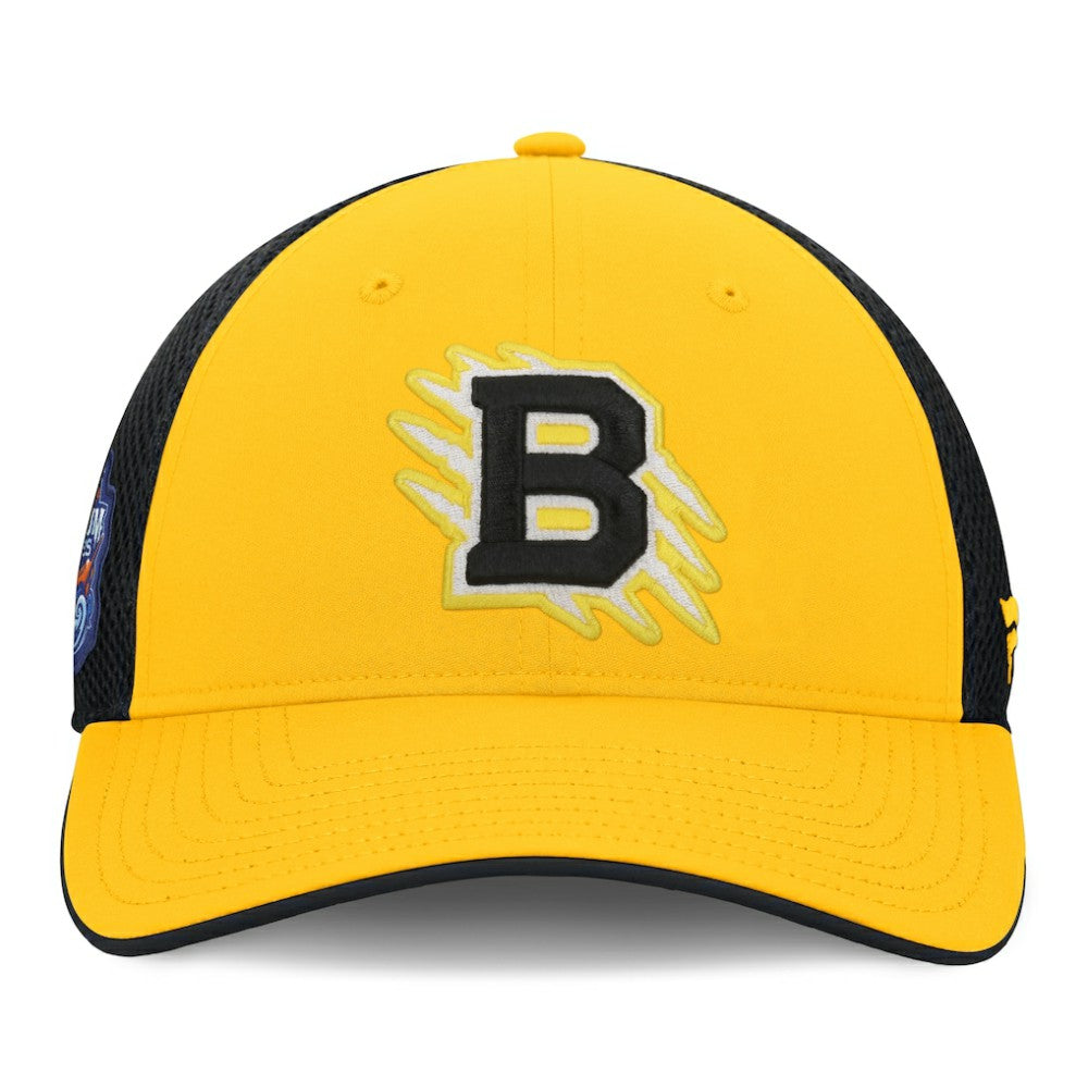 Boston Bruins Fanatics 2026 NHL Stadium Series Authentic Pro Adjustable Trucker Hat - Gold/Black | Fanatics online