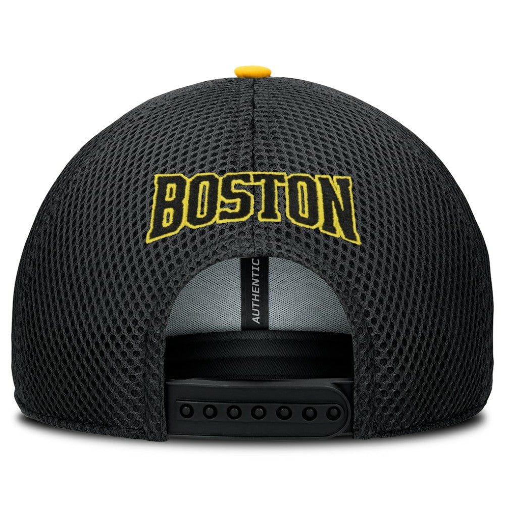 Boston Bruins Fanatics 2026 NHL Stadium Series Authentic Pro Adjustable Trucker Hat - Gold/Black | Fanatics online