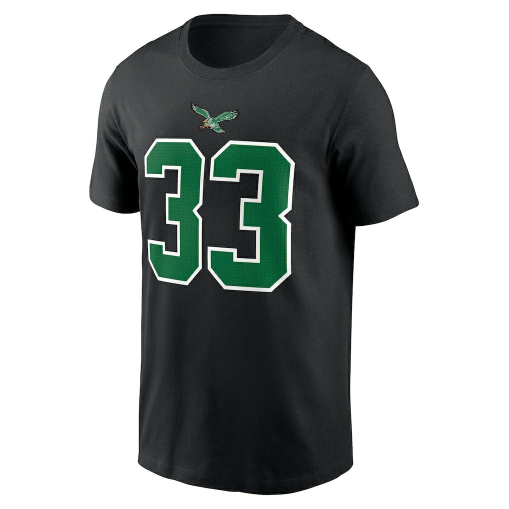 Cooper DeJean Philadelphia Eagles Player Name & Number T-Shirt - Black - Nike