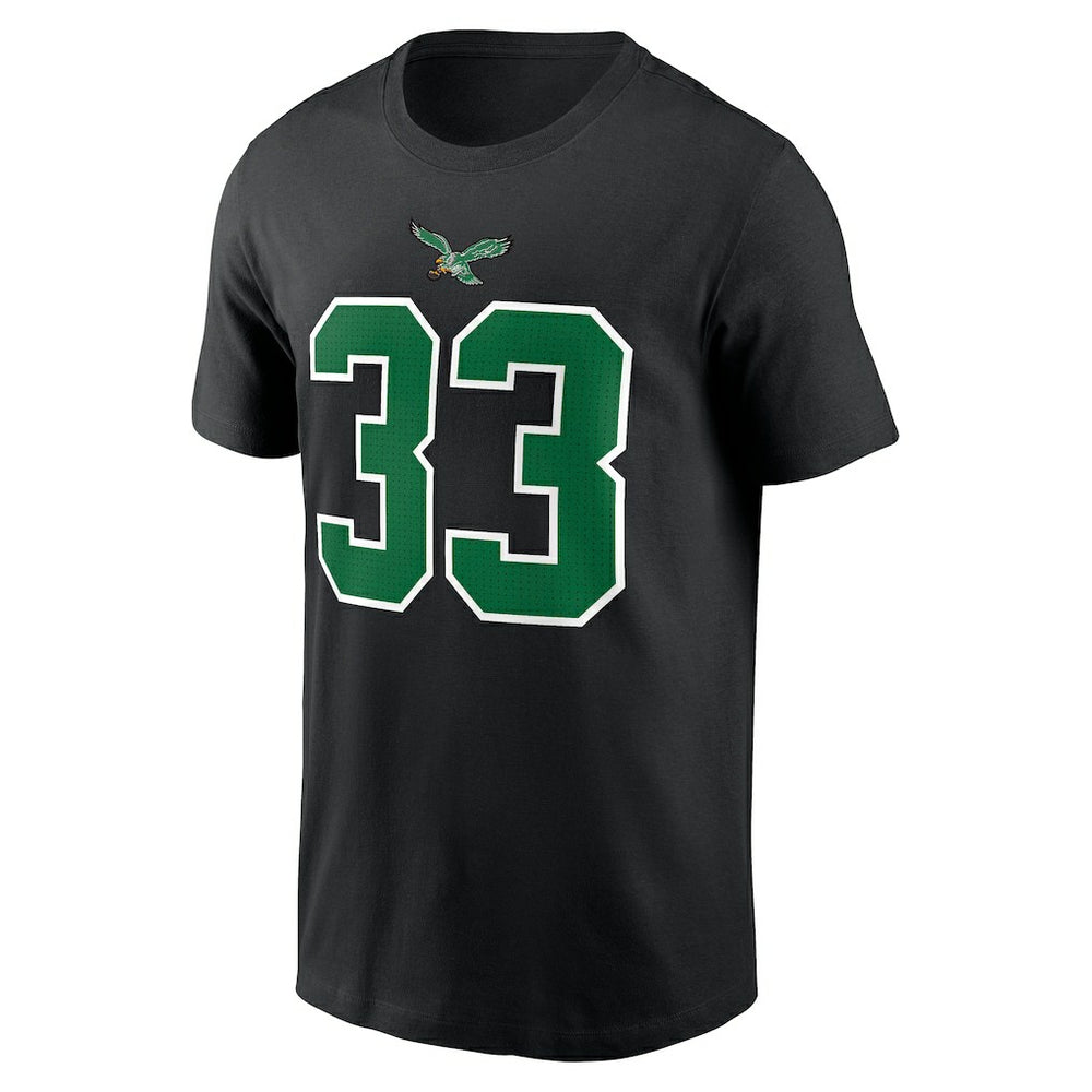 Cooper DeJean Philadelphia Eagles Player Name & Number T-Shirt - Black - Nike