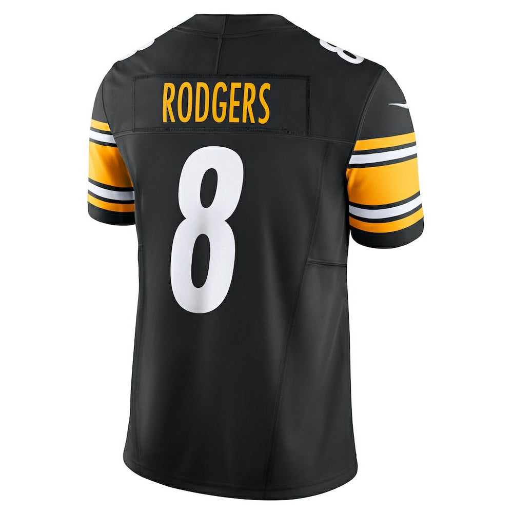 Aaron Rodgers Pittsburgh Steelers Team Vapor F.U.S.E. Limited Jersey - Black - Nike
