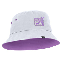 Tampa Bay Lightning Fanatics Hockey Fights Cancer Bucket Hat - White | Fanatics Clearance
