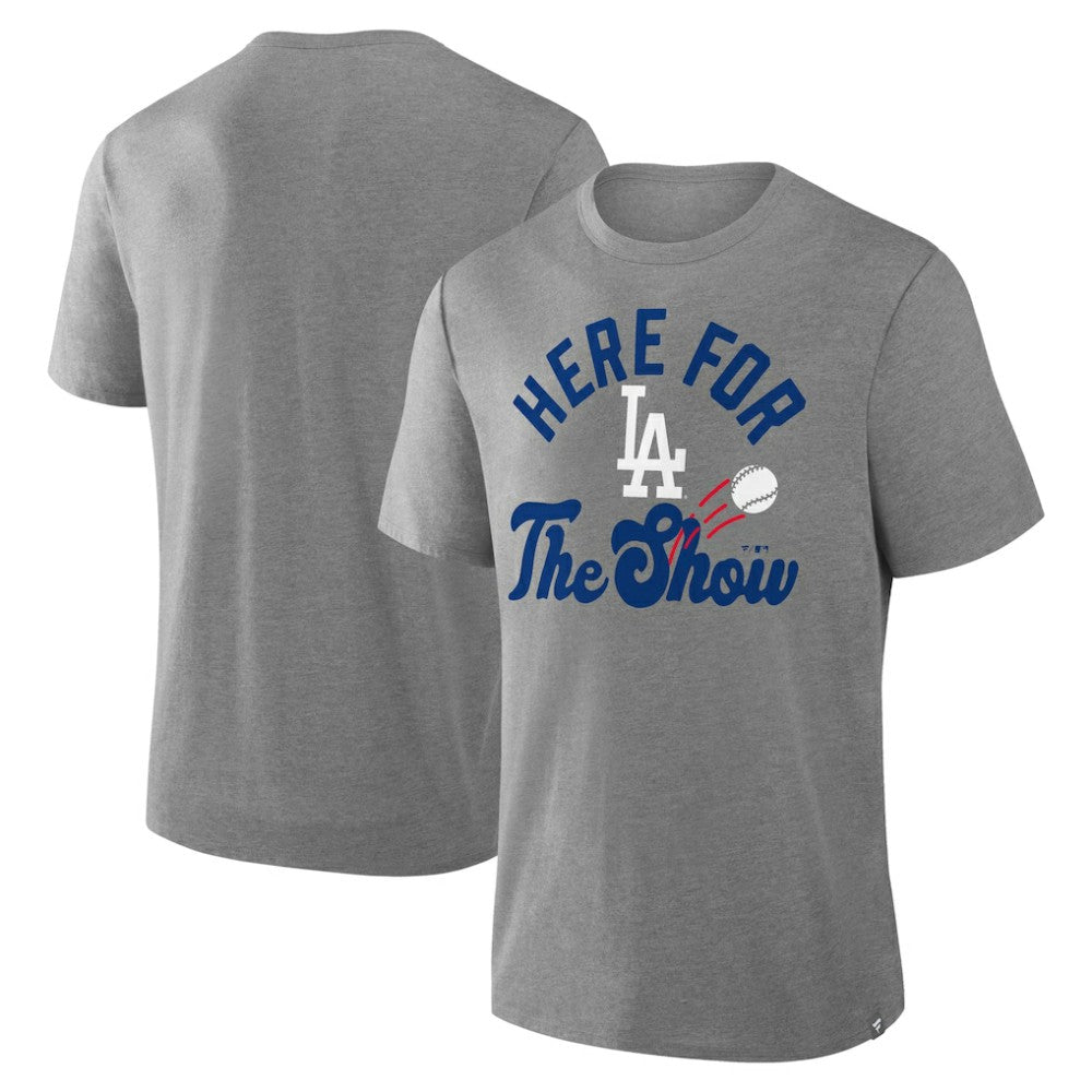 Los Angeles Dodgers Fanatics Nostalgia Tri-Blend T-Shirt Near Me