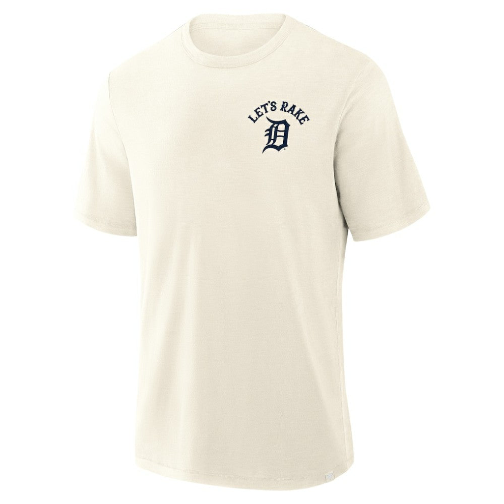 Detroit Tigers Fanatics Nostalgia Stadium Slub T-Shirt Outlet