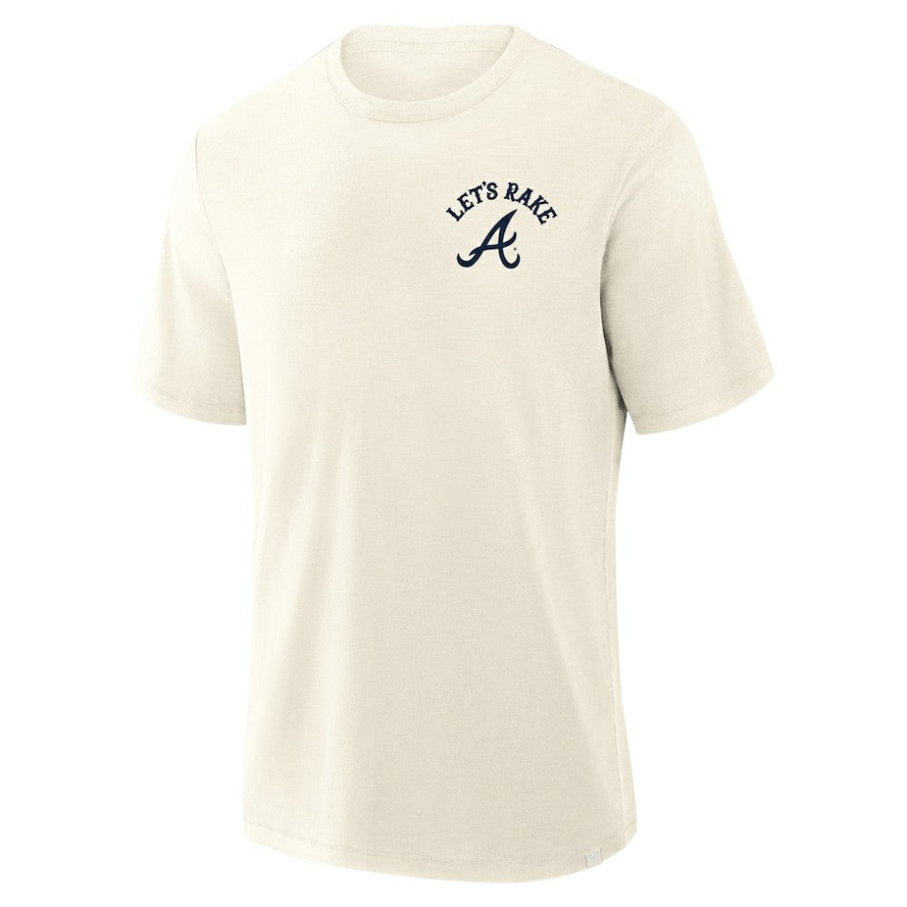 Atlanta Braves Fanatics Nostalgia Stadium Slub T-Shirt Sale