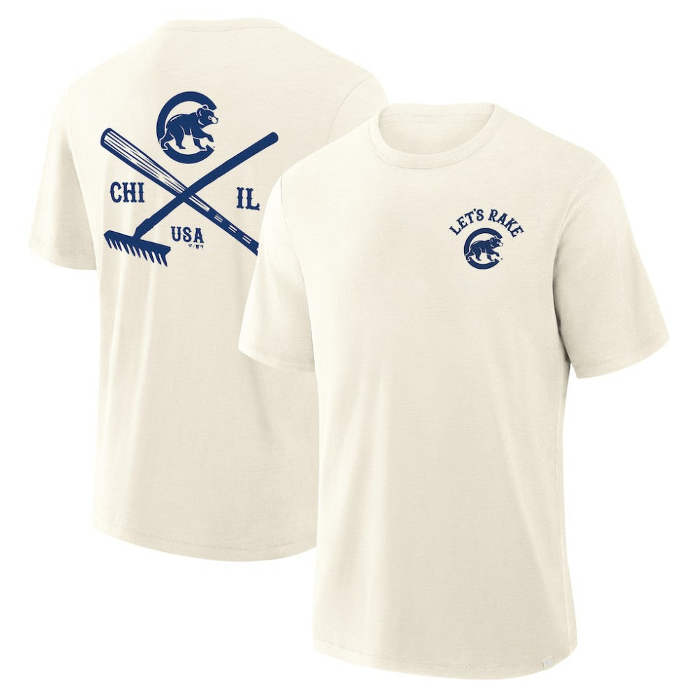 Chicago Cubs Fanatics Nostalgia Stadium Slub T-Shirt Discount