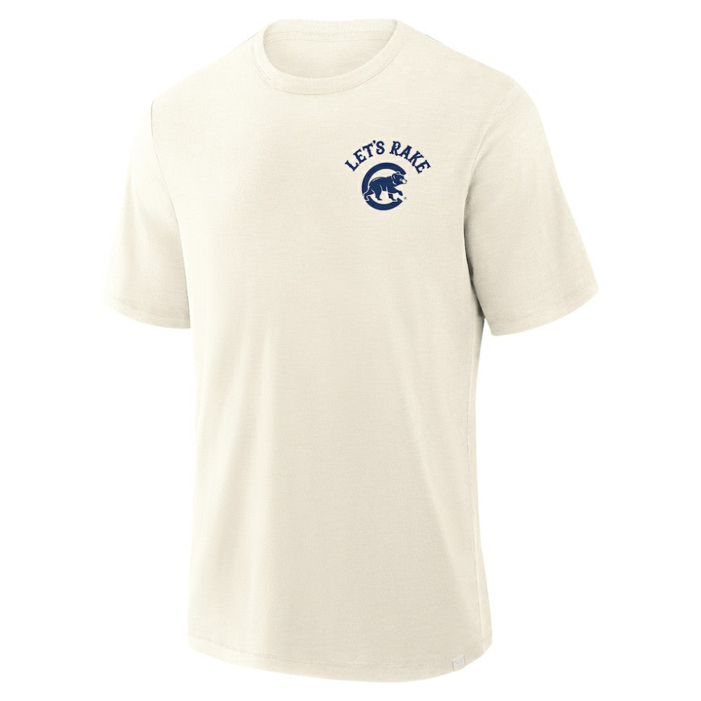 Chicago Cubs Fanatics Nostalgia Stadium Slub T-Shirt Discount