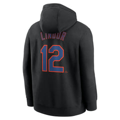 Francisco Lindor New York Mets Nike Player Name & Number Club Pullover Hoodie Near Me