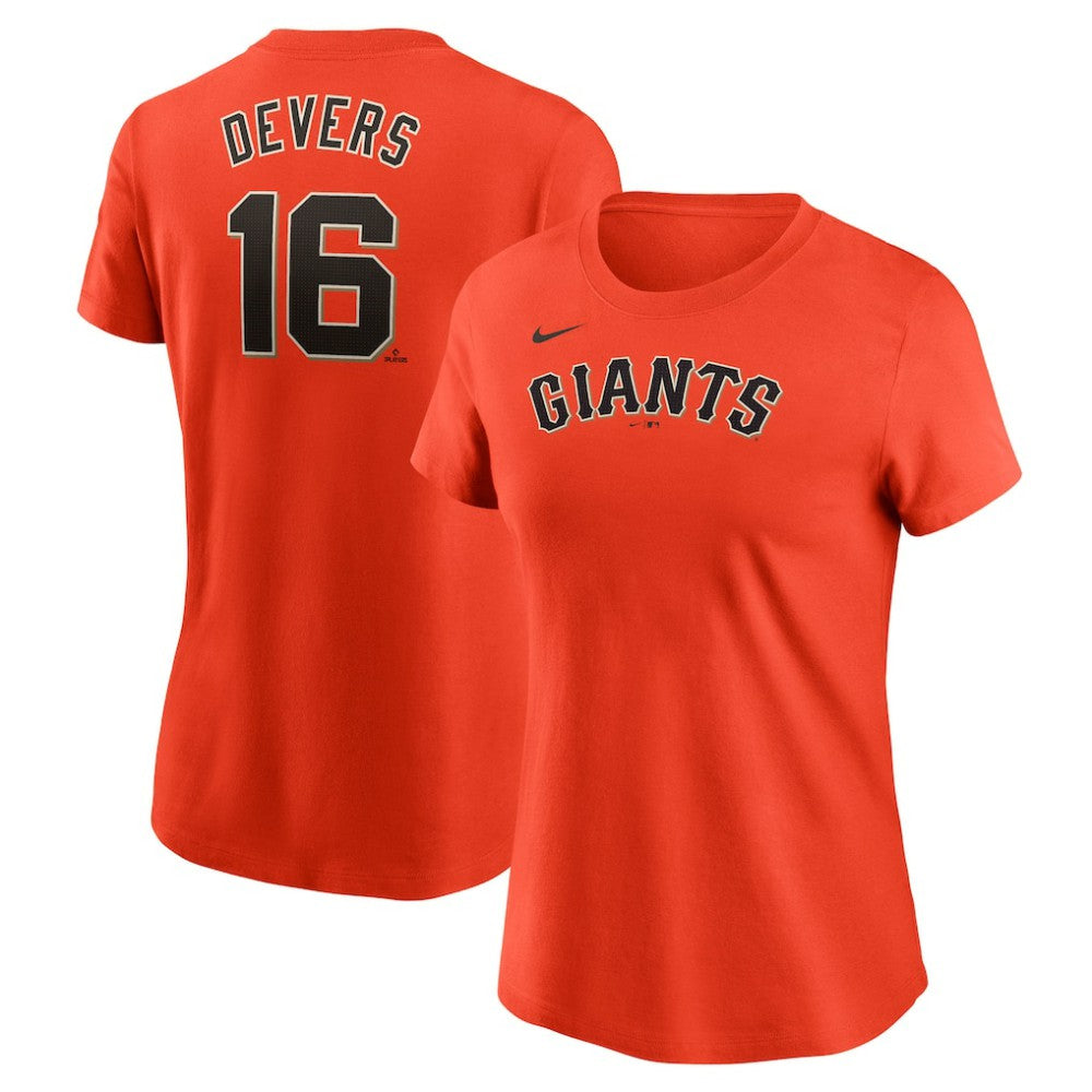 Rafael Devers San Francisco Giants Nike Women's Name & Number T-Shirt Online