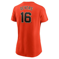 Rafael Devers San Francisco Giants Nike Women's Name & Number T-Shirt Online