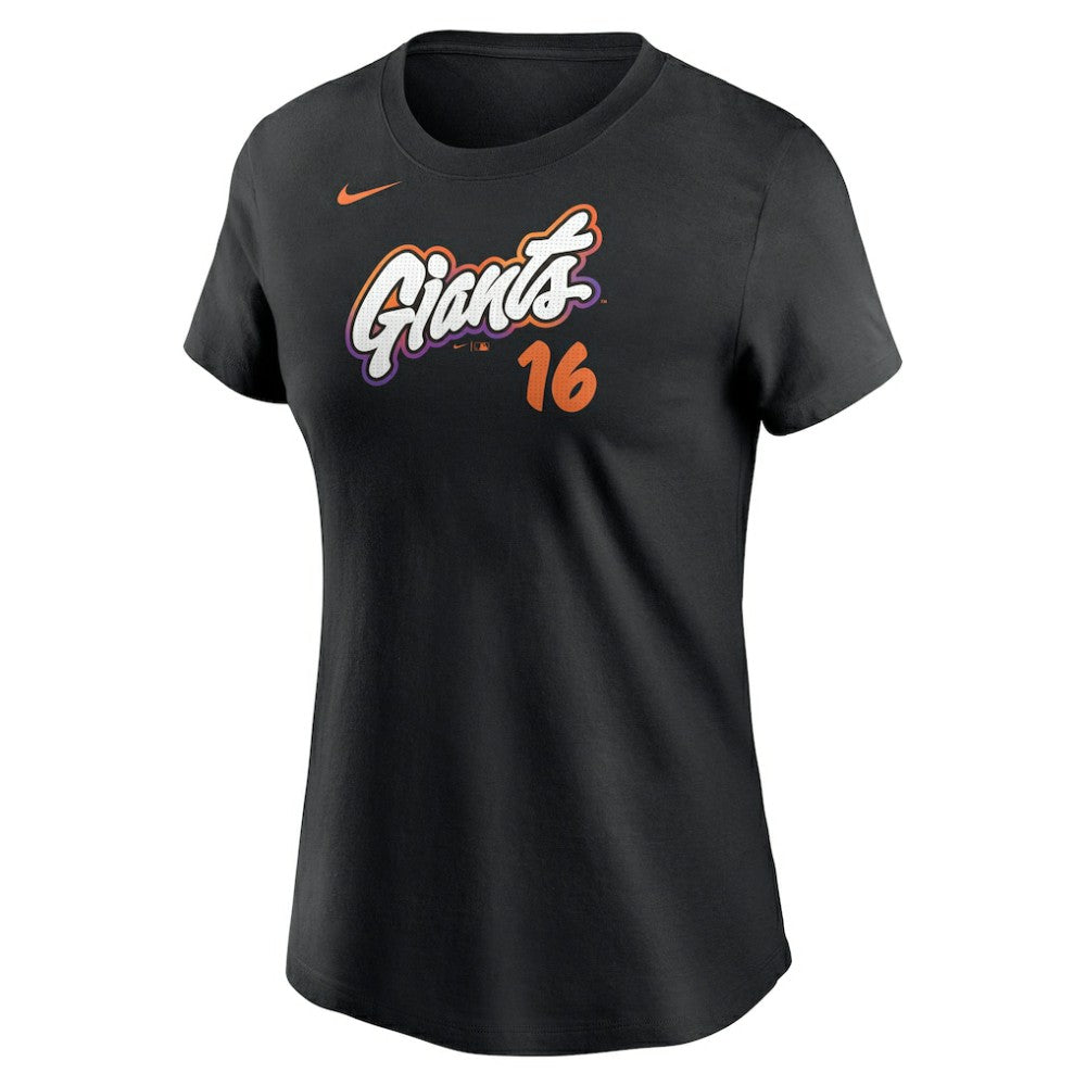 Rafael Devers San Francisco Giants Nike Women's 2025 City Connect Fuse Name & Number T-Shirt for sale
