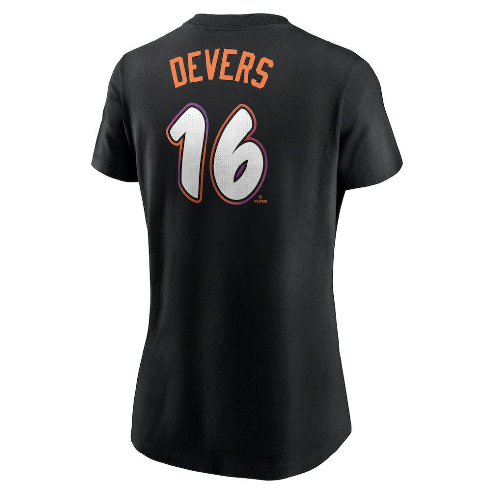 Rafael Devers San Francisco Giants Nike Women's 2025 City Connect Fuse Name & Number T-Shirt for sale