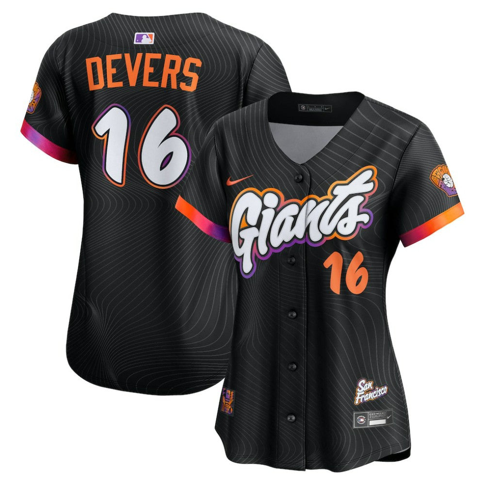 Rafael Devers San Francisco Giants Nike Women's 2025 City Connect Limited Player Jersey for sale