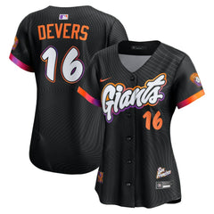 Rafael Devers San Francisco Giants Nike Women's 2025 City Connect Limited Player Jersey for sale