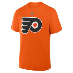 Trevor Zegras Philadelphia Flyers Fanatics Authentic Stack Name & Number T-Shirt - Orange | Fanatics sale