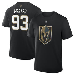 Mitch Marner Vegas Golden Knights Fanatics Authentic Stack Name & Number T-Shirt - Black | Fanatics on sale