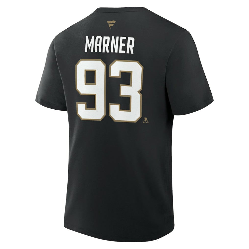 Mitch Marner Vegas Golden Knights Fanatics Authentic Stack Name & Number T-Shirt - Black | Fanatics on sale