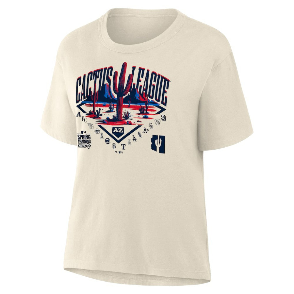 2026 Spring Training Cactus League Fanatics Women's Relaxed Hip Legacy T-Shirt Near Me