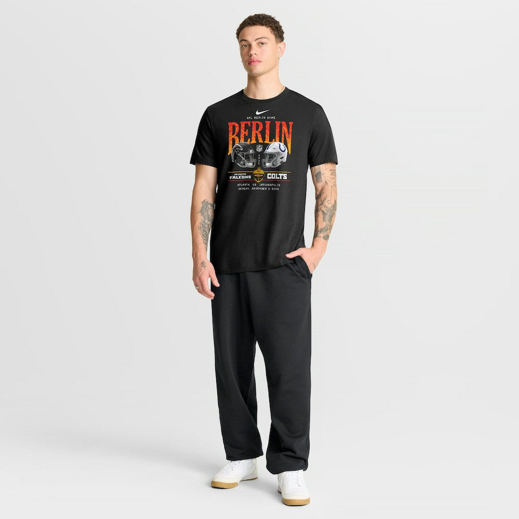 Atlanta Falcons vs. Indianapolis Colts International Games Berlin 2025 T-Shirt - Black - Nike