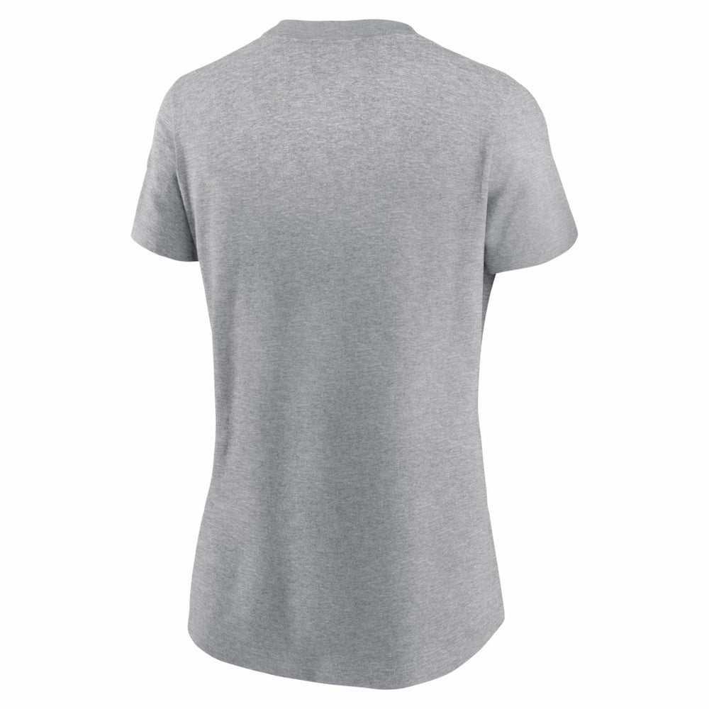 Seattle Seahawks Women's 2025 NFC Champions Locker Room Trophy Collection T-Shirt - Heather Gray - Nike