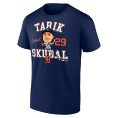Tarik Skubal Detroit Tigers Fanatics Hometown Caricature Player T-Shirt Discount