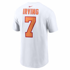 Bucky Irving '76 Tampa Bay Buccaneers 50th Season Alternate Name & Number T-Shirt - White - Nike