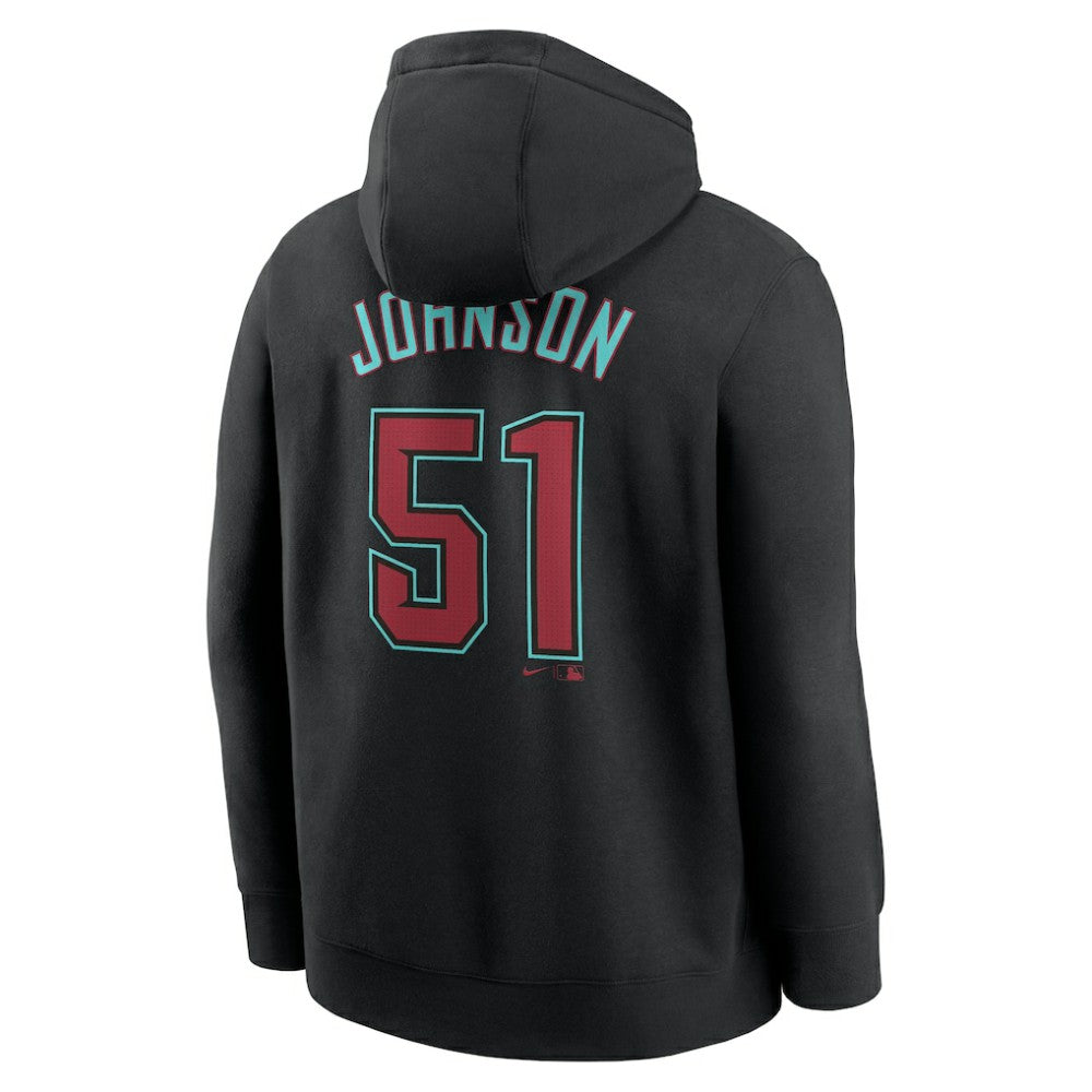 Randy Johnson Arizona Diamondbacks Nike Player Name & Number Club Pullover Hoodie Near Me