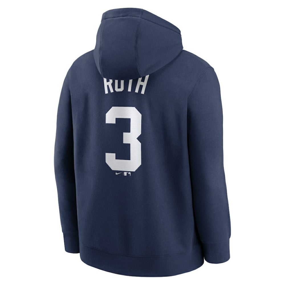 Babe Ruth New York Yankees Nike Retired Player Name & Number Club Pullover Hoodie for sale
