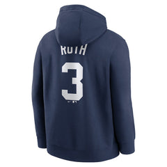 Babe Ruth New York Yankees Nike Retired Player Name & Number Club Pullover Hoodie for sale
