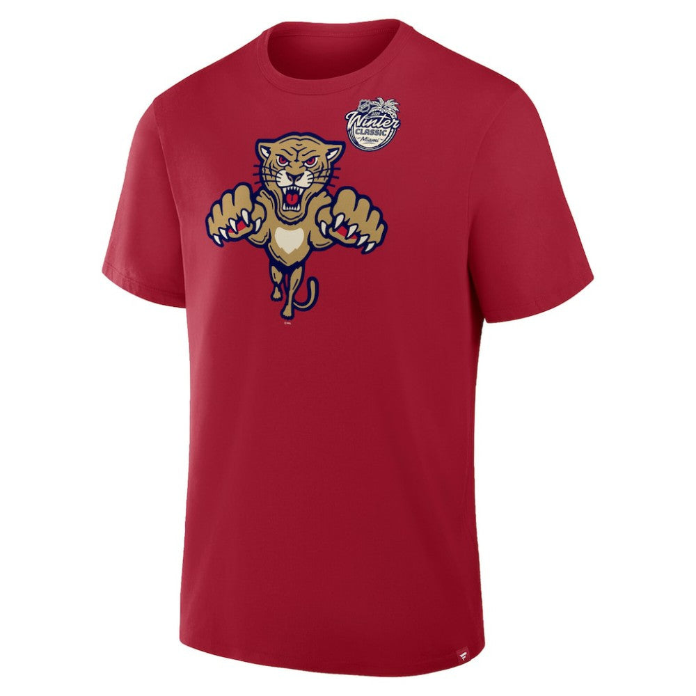 Florida Panthers Fanatics 2026 NHL Winter Classic T-Shirt - Red | Fanatics Lifestyle