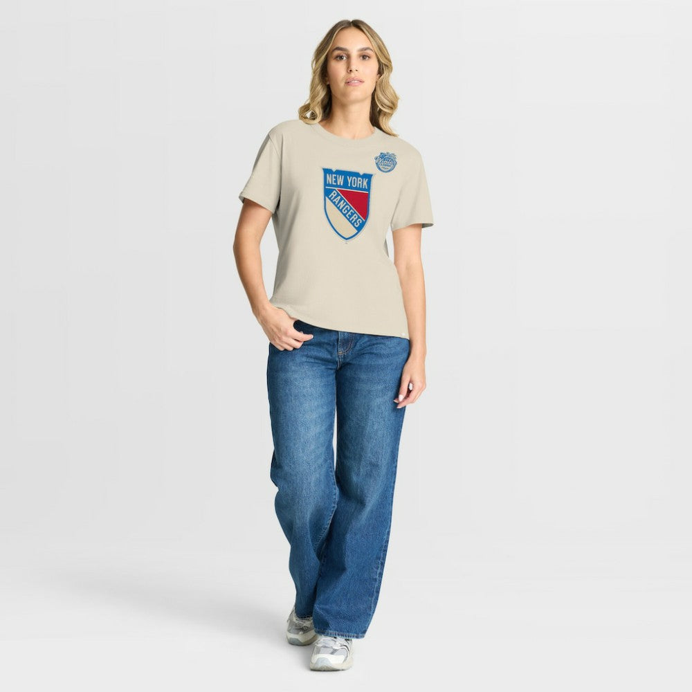New York Rangers Fanatics Women's 2026 NHL Winter Classic T-Shirt - Cream | Fanatics sale