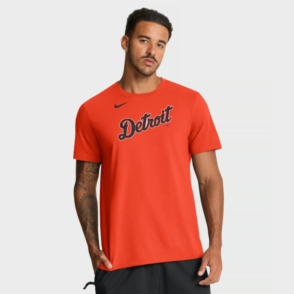 Detroit Tigers Nike Alternate Wordmark T-Shirt Discount