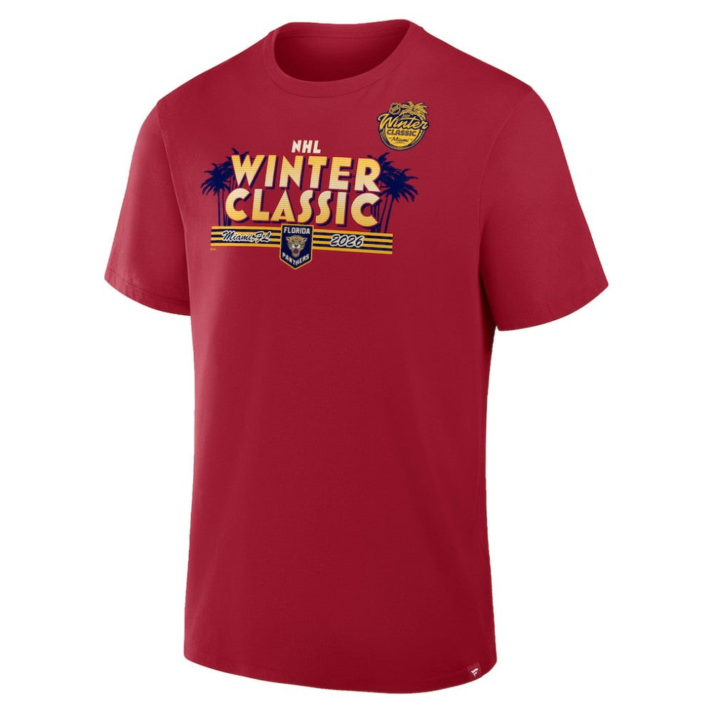 Florida Panthers Fanatics 2026 NHL Winter Classic T-Shirt - Red | Fanatics discount