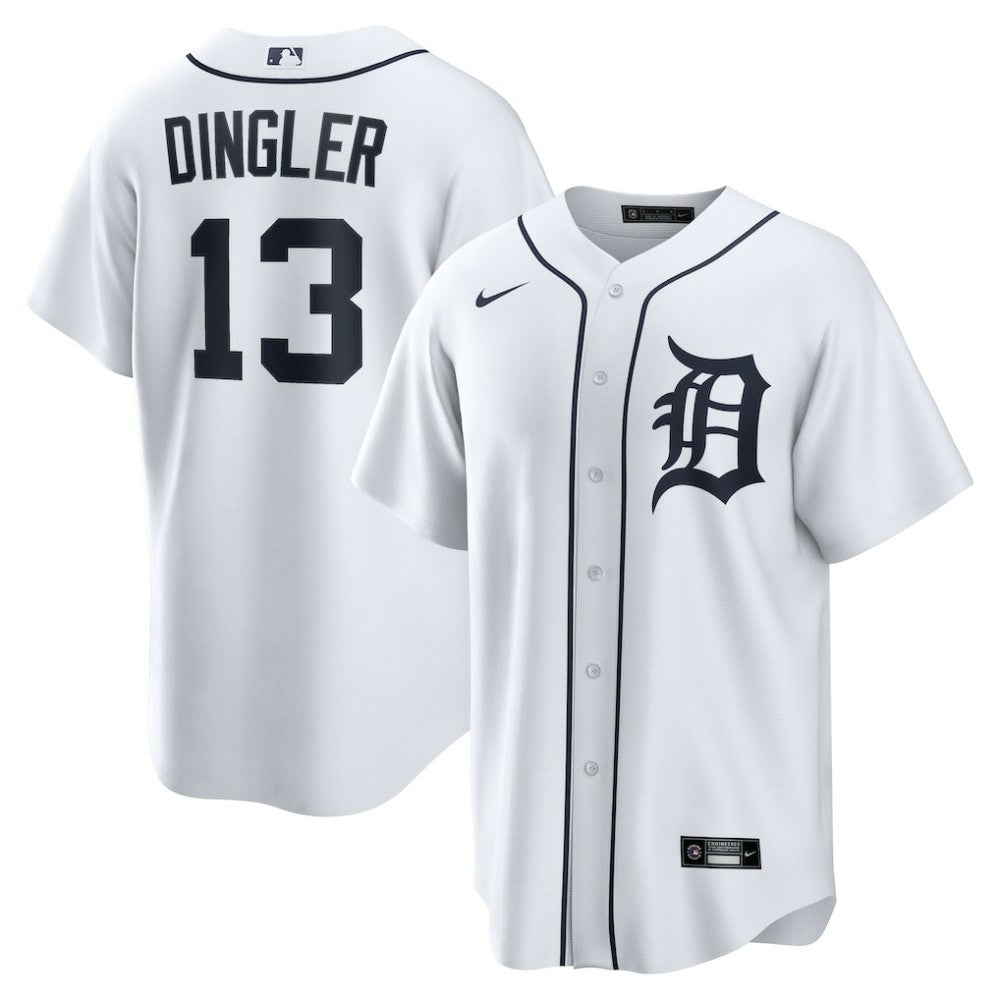 Dillon Dingler Detroit Tigers Nike Home Replica Jersey for sale