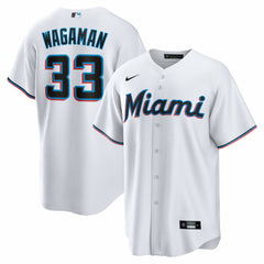 Eric Wagaman Miami Marlins Nike Home Replica Jersey Discount