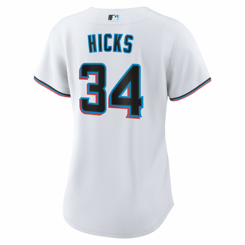Liam Hicks Miami Marlins Nike Women's Home Replica Jersey Online