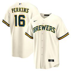 Blake Perkins Milwaukee Brewers Nike Home Replica Jersey for sale