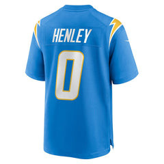 Daiyan Henley Los Angeles Chargers Team Game Jersey - Powder Blue - Nike