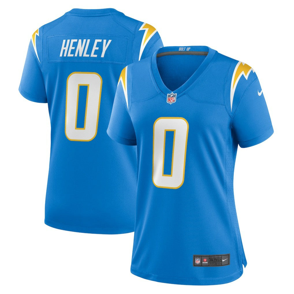 Daiyan Henley Los Angeles Chargers Women's Team Game Jersey - Powder Blue - Nike