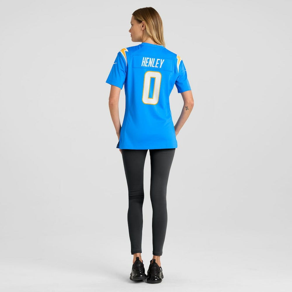 Daiyan Henley Los Angeles Chargers Women's Team Game Jersey - Powder Blue - Nike