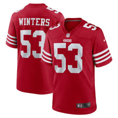 Dee Winters San Francisco 49ers Team Game Jersey - Scarlet - Nike