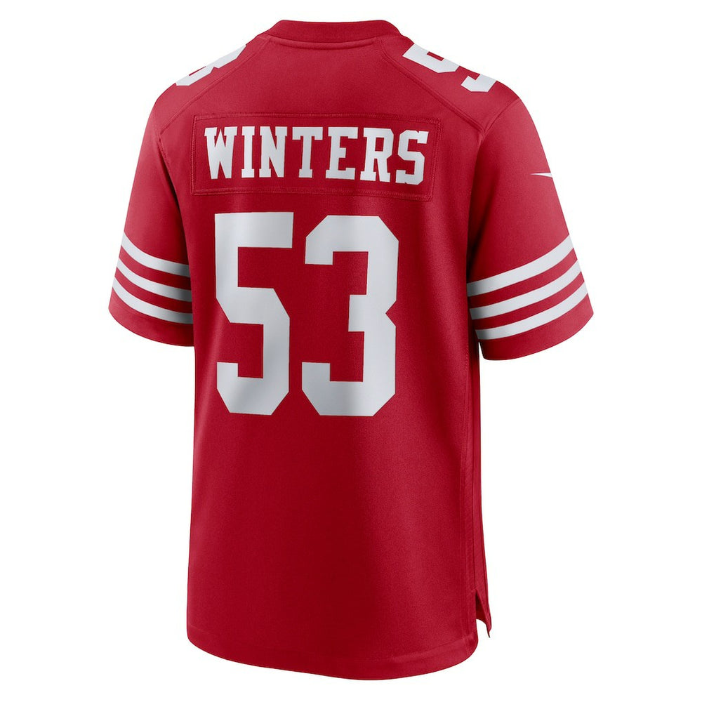 Dee Winters San Francisco 49ers Team Game Jersey - Scarlet - Nike