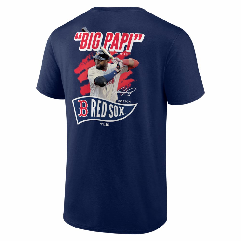 David Ortiz Boston Red Sox Fanatics Retired Player Nickname Name & Number T-Shirt for sale