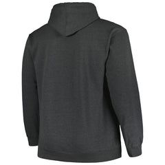 Tennessee Titans Big & Tall Pullover Hoodie - Heather Charcoal - Fanatics