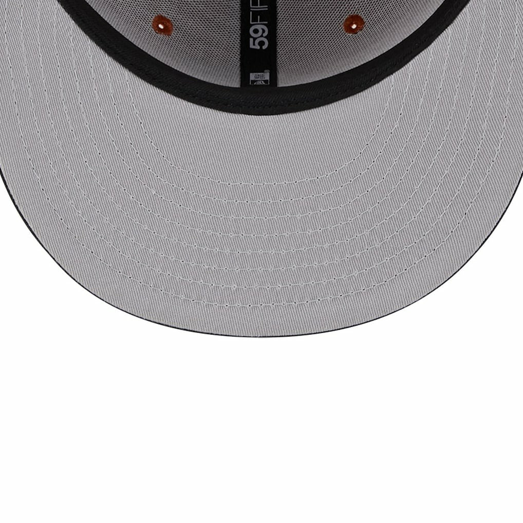 New Era Brooklyn Nets Two-Tone 59FIFTY Fitted Hat Rust/Black