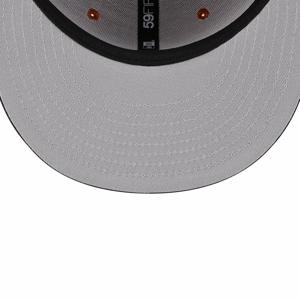 New Era Brooklyn Nets Two-Tone 59FIFTY Fitted Hat Rust/Black