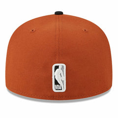New Era Philadelphia 76ers Two-Tone 59FIFTY Fitted Hat Rust/Black