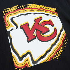 Kansas City Chiefs Gridiron Classics Big Face 7.0 Pullover Hoodie - Black - Mitchell & Ness