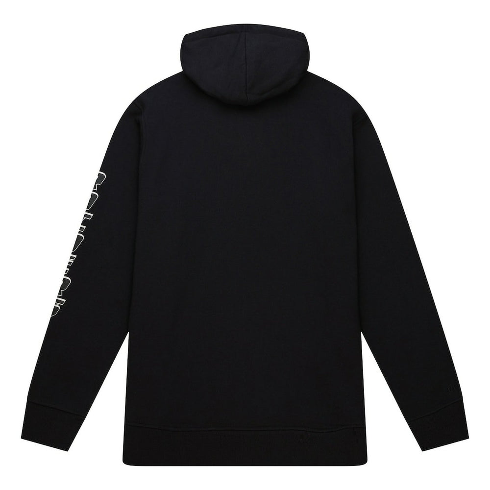 Las Vegas Raiders Gridiron Classics Big Face 7.0 Pullover Hoodie - Black - Mitchell & Ness
