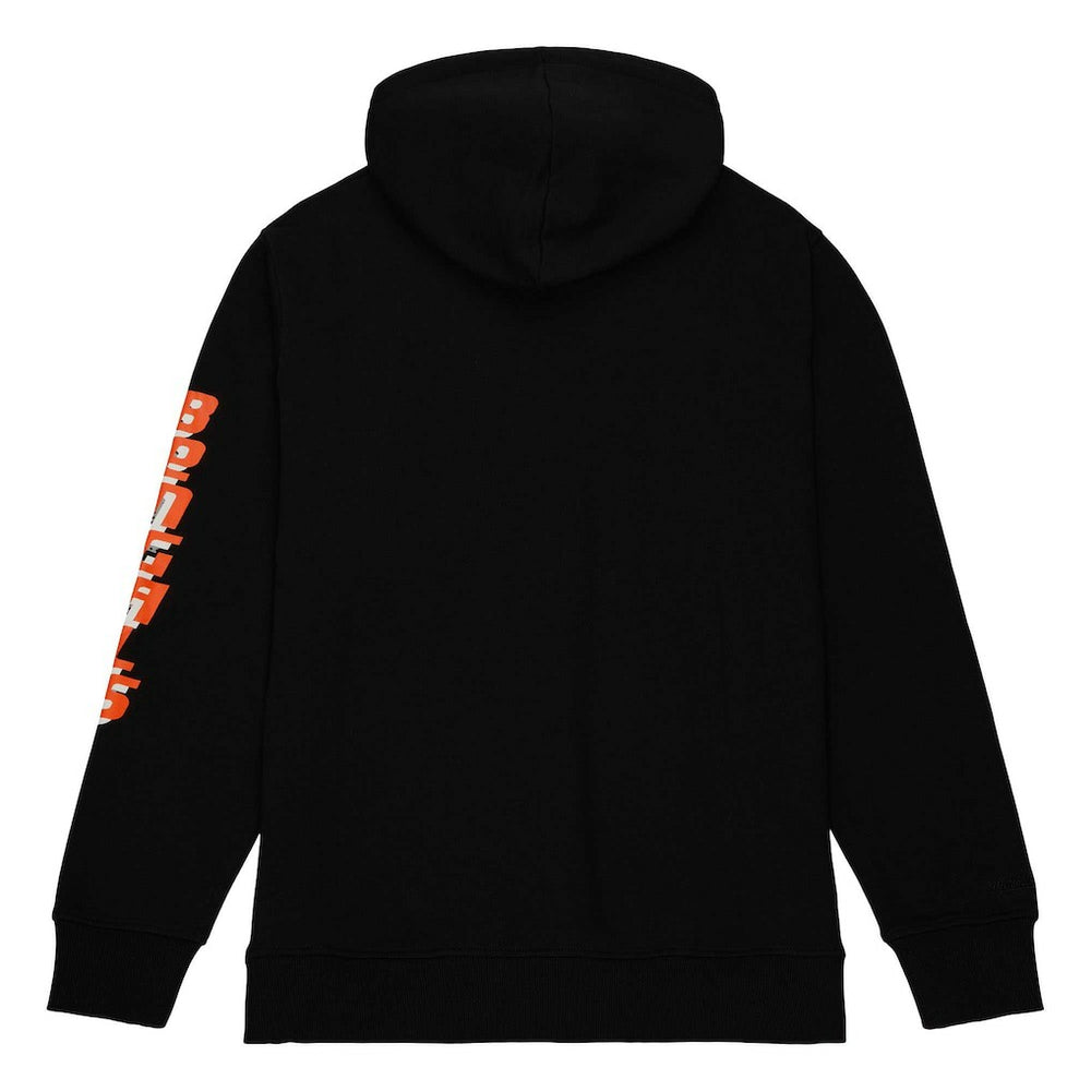 Cincinnati Bengals Gridiron Classics Big Face 7.0 Pullover Hoodie - Black - Mitchell & Ness